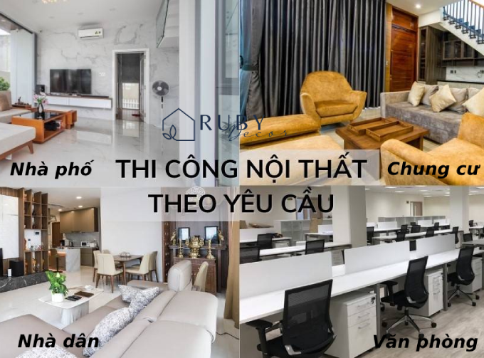 Thi công nội thất theo yêu cầu